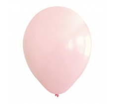 KALISAN 5" STANDARD LIGHT PINK BALLOON - 100CT