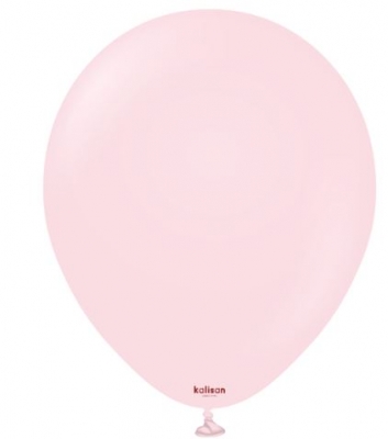 KALISAN 12" STANDARD LIGHT PINK LATEX BALLOONS 100 PACK