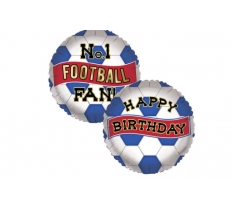 FOOTBALL FAN BALLOON 18"