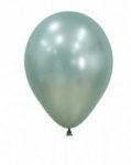 Sempertex 5" Silk Cool Mint Latex Balloons 50 Pack