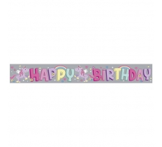 Happy Birthday Unicorn Banner