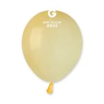 GEMAR 5" PK50 LATEX BALLOONS BABY YELLOW #043
