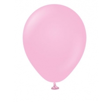 KALISAN 5" STANDARD CANDY PINK LATEX BALLOONS 100PACK