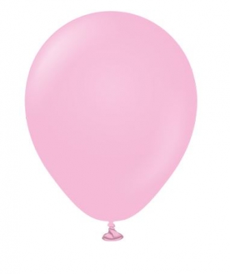 KALISAN 5" STANDARD CANDY PINK LATEX BALLOONS 100PACK