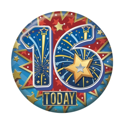 Badges 5.5cm - Age 16 Male