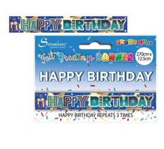 Banners - Happy Birthday Male