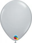 5" QUALATEX GREY LATEX BALLOONS 100PACK