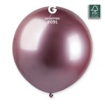 19" Shiny Pink #091 Latex Balloon 3 Pack