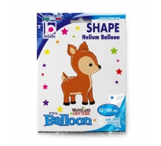 WOODLAND DEER 39" FOIL BALLOON