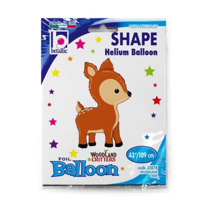 WOODLAND DEER 39" FOIL BALLOON