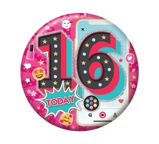 Badges 5.5cm - Age 16 Female