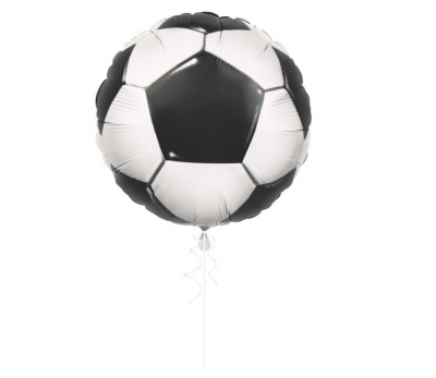 3D Soccer Round Foil Balloon 18"