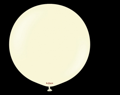 Kalisan 24" Standard Macaron Pale Yellow Balloons 2pc