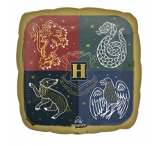 Harry Potter Hogwarts Crest Standard Foil Balloons S60