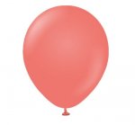 KALISAN 12" STANDARD CORAL LATEX BALLOONS 100CT
