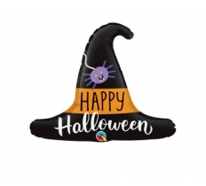 Halloween 14" Witch Hat Foil Balloon (1)