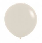 Sempertex 24" Pastel Dusk Cream Latex Balloons 3 Pack
