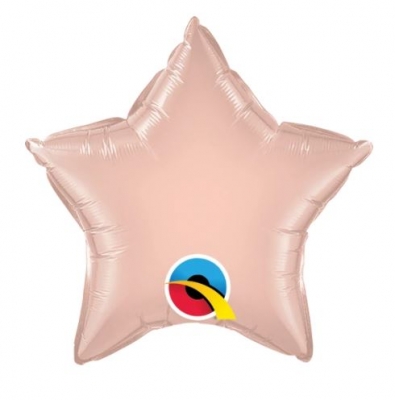 20" STAR ROSE GOLD PLAIN FOIL