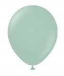 12" RETRO WINTER GREEN LATEX BALLOONS 100PACK