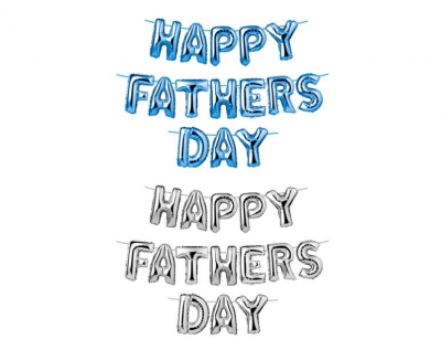 Happy Father's Day Foil Balloon Banner