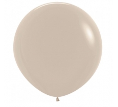 Sempertex 36" White Sand Latex Balloons 2Pack