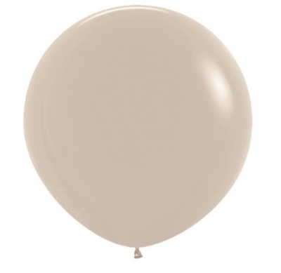 Sempertex 36" White Sand Latex Balloons 2Pack
