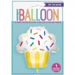 CUPCAKE GIANT FOIL BALLOON 29"
