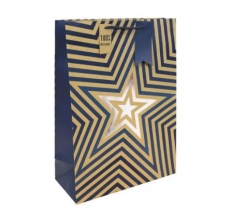 Kraft Blue Stars Extra Large Bag