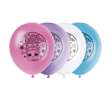 LOL SURPRISE 12" LATEX BALLOONS 8CT