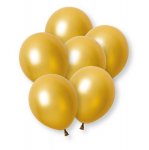 12" Latex Balloons 8ct Dark Gold Pearl Premium