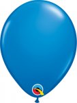QUALATEX 5" PLAIN LATEX ROUND DARK BLUE 100CT
