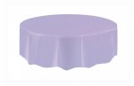 LAVENDR ROUND TABLE COVER 84 IN DIA
