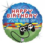 Game Controller Birthday 18" Single Pack