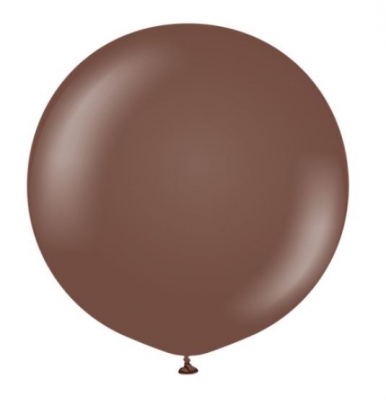 KALISAN 36" STANDARD CHOCOLATE BROWN BALLOON - 2CT