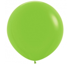 Fashion Colour Solid Lime Green Latex Balloons 36" 2 Pack