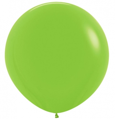 Fashion Colour Solid Lime Green Latex Balloons 36" 2 Pack