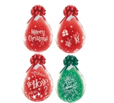 Christmas Elf 18 Clear Stuffing Balloons 25pk