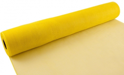 ELEGANZA DECO MESH 53CM X 9.1M (10YDS) YELLOW