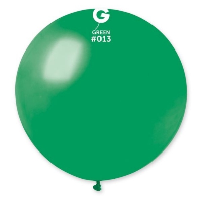 GEMAR 31" 1 LATEX BALLOON G30 green #013