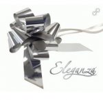 Eleganza Poly Pull Bows Metallic 50mm x 20pcs Silver