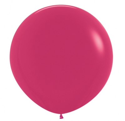 Sempertex 24" Raspberry Latex Balloons 3Pack