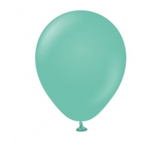 KALISAN 5" STANDARD SEA GREEN LATEX BALLOONS 100CT