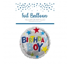 BIRTHDAY BOY FOIL BALLOON