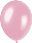 12" PREMIUM PEARLIZED BALLOONS 8 PACK CRYSTAL PINK
