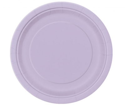 Lavender Plate 7" 8 Pack