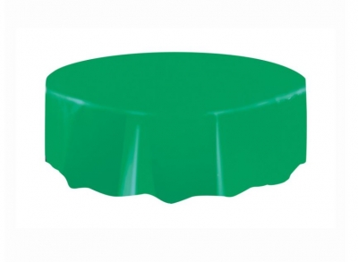 Em Green Round Table Cover 84 In Dia