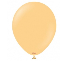 KALISAN 5" STANDARD PEACH LATEX BALLOON - 100CT