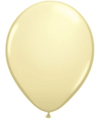 QUALATEX 5" IVORY SILK 100 PACK LATEX BALLOONS