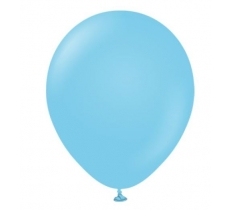 KALISAN 12" BABY BLUE LATEX BALLOON 100 PACK