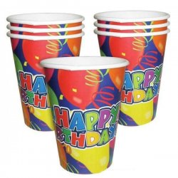 PARTY CUPS & STRAWS